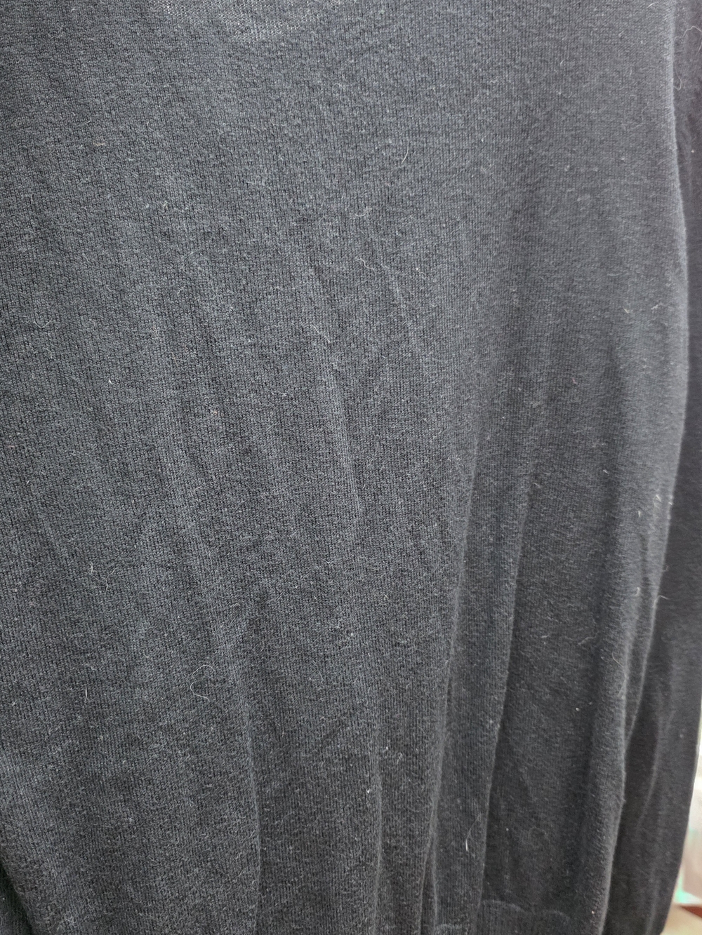 Eddie Bauer Vintage Black Cardigan Cozy Sz Medium - Picture 6 of 6